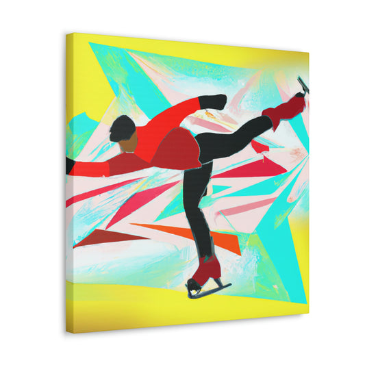 Roller-blade Reflections - Canvas