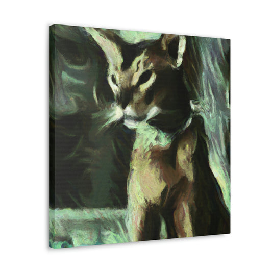 "Abyssinian in Expressionism" - Canvas