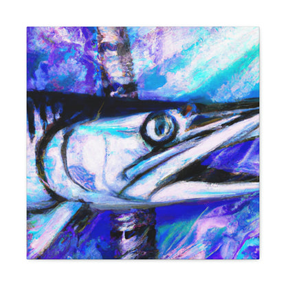 "Barracuda in Expressionism" - Canvas