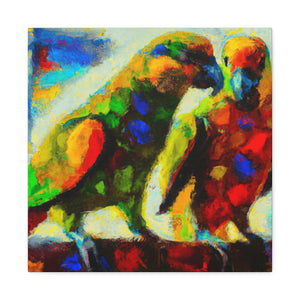 "Pionus Mystic Journey" - Canvas