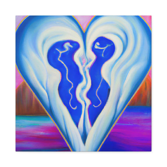 "Heartbeats of Love" - Canvas