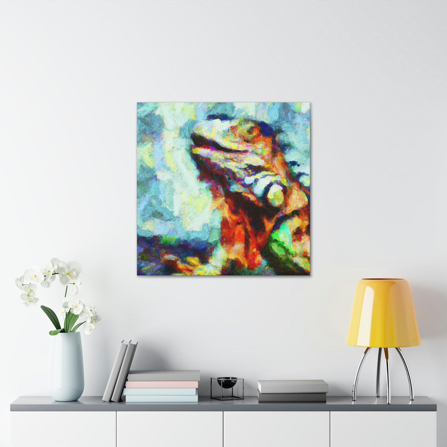 Reptiles in Impressionism - Canvas