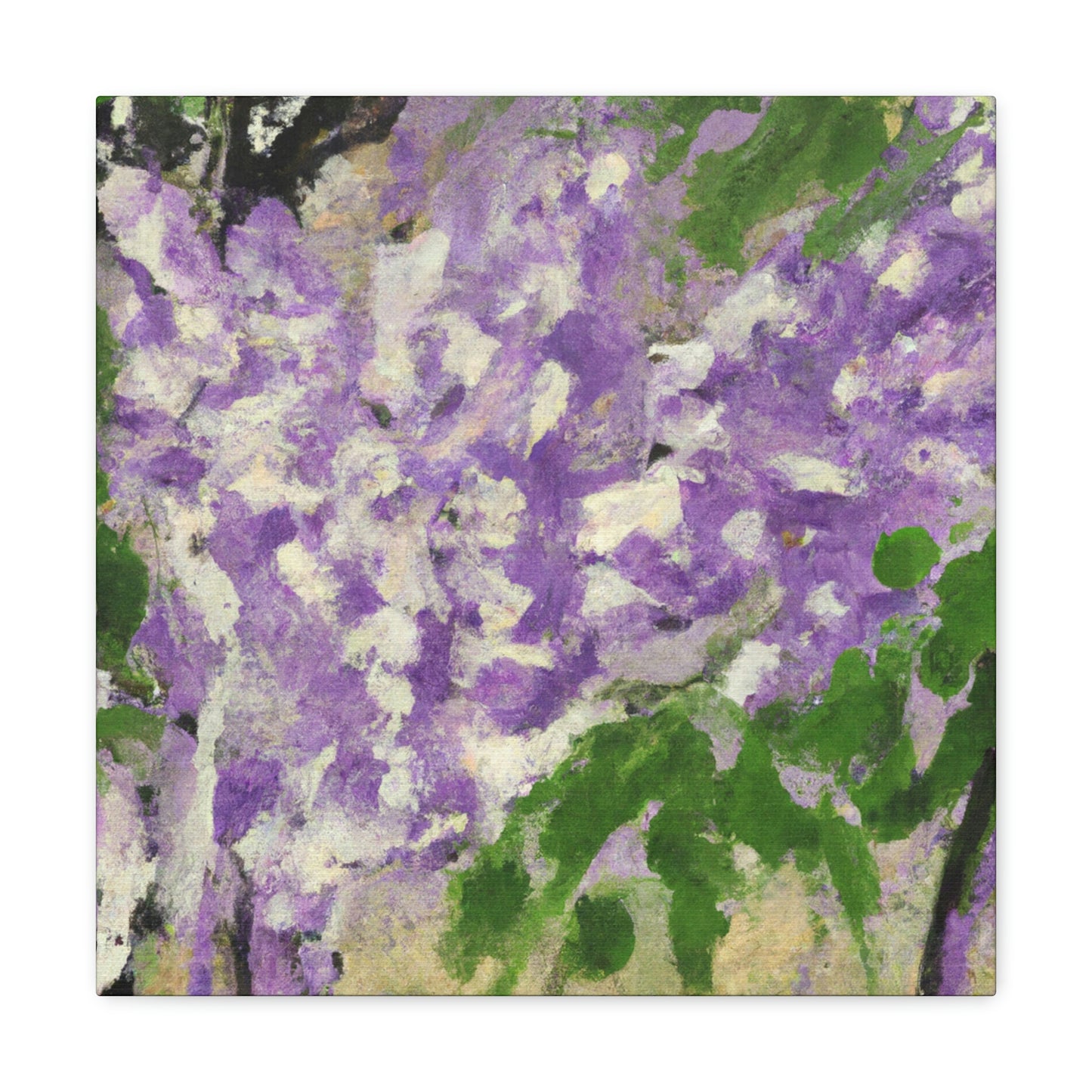 Lilac In Expressionism - Canvas