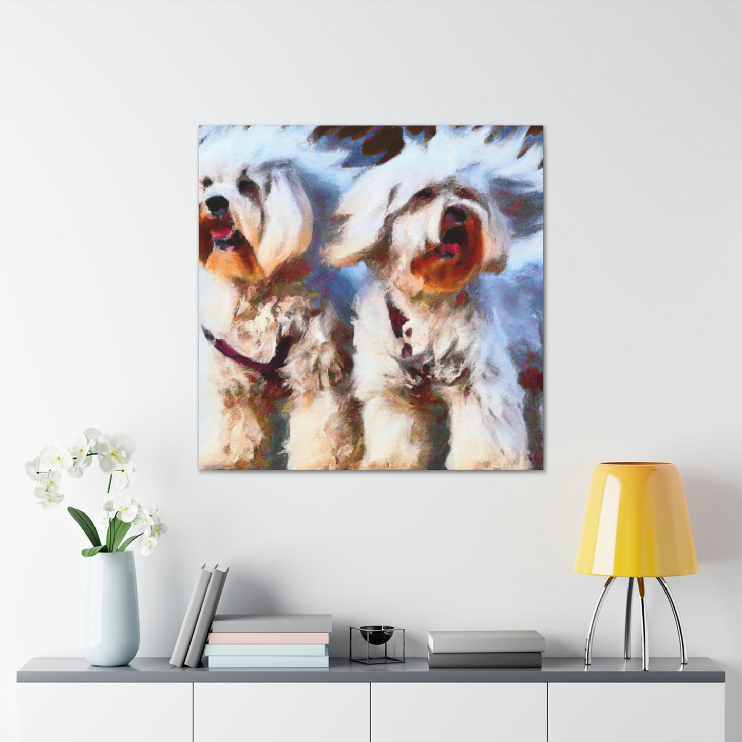 Maltese Majesty Majesty - Canvas