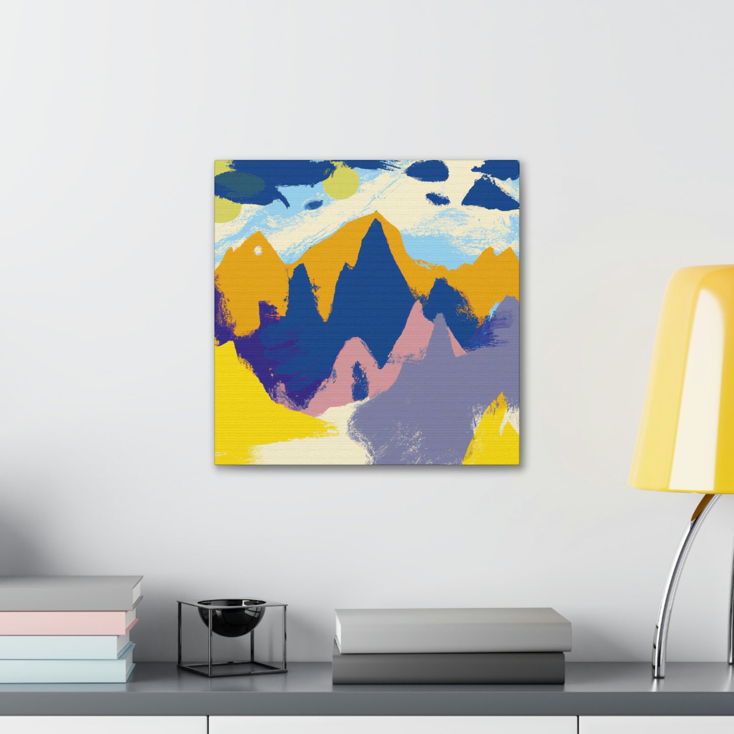 Majestic Mountain Vistas - Canvas