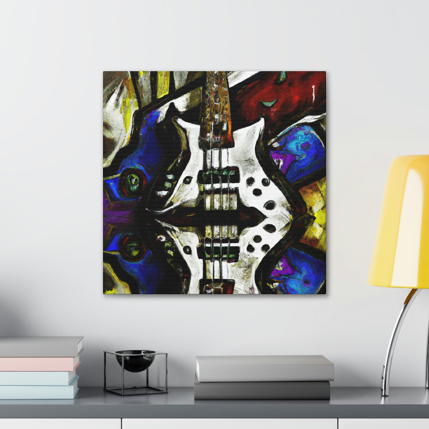 Rockin' Bass Vibes - Canvas