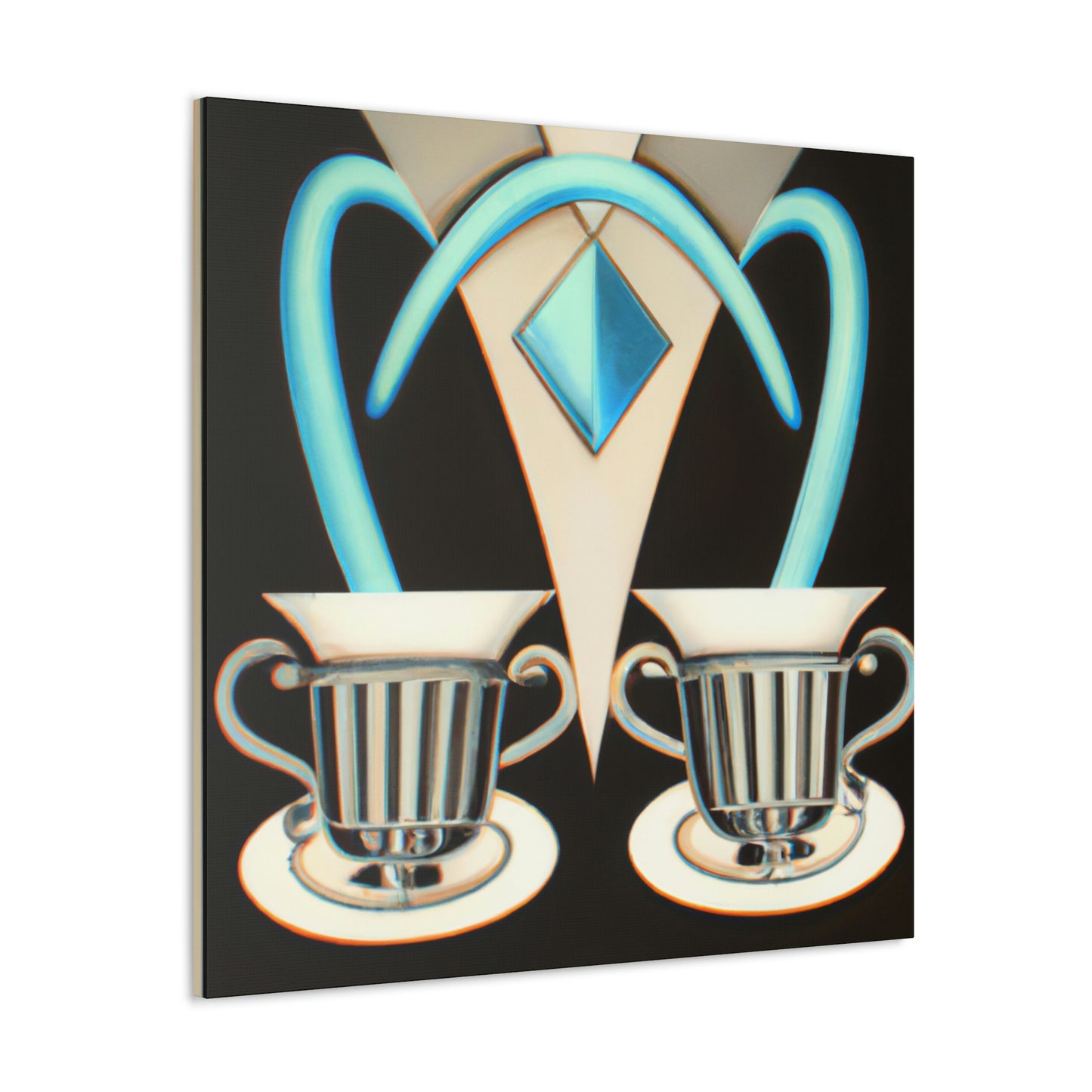 Cupful of Exuberance - Canvas