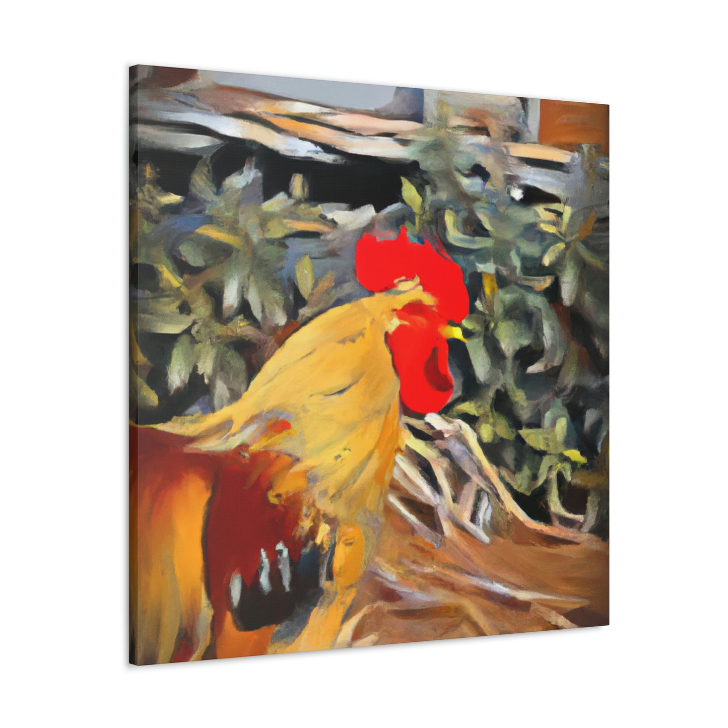 "The Cocky Rooster" - Canvas