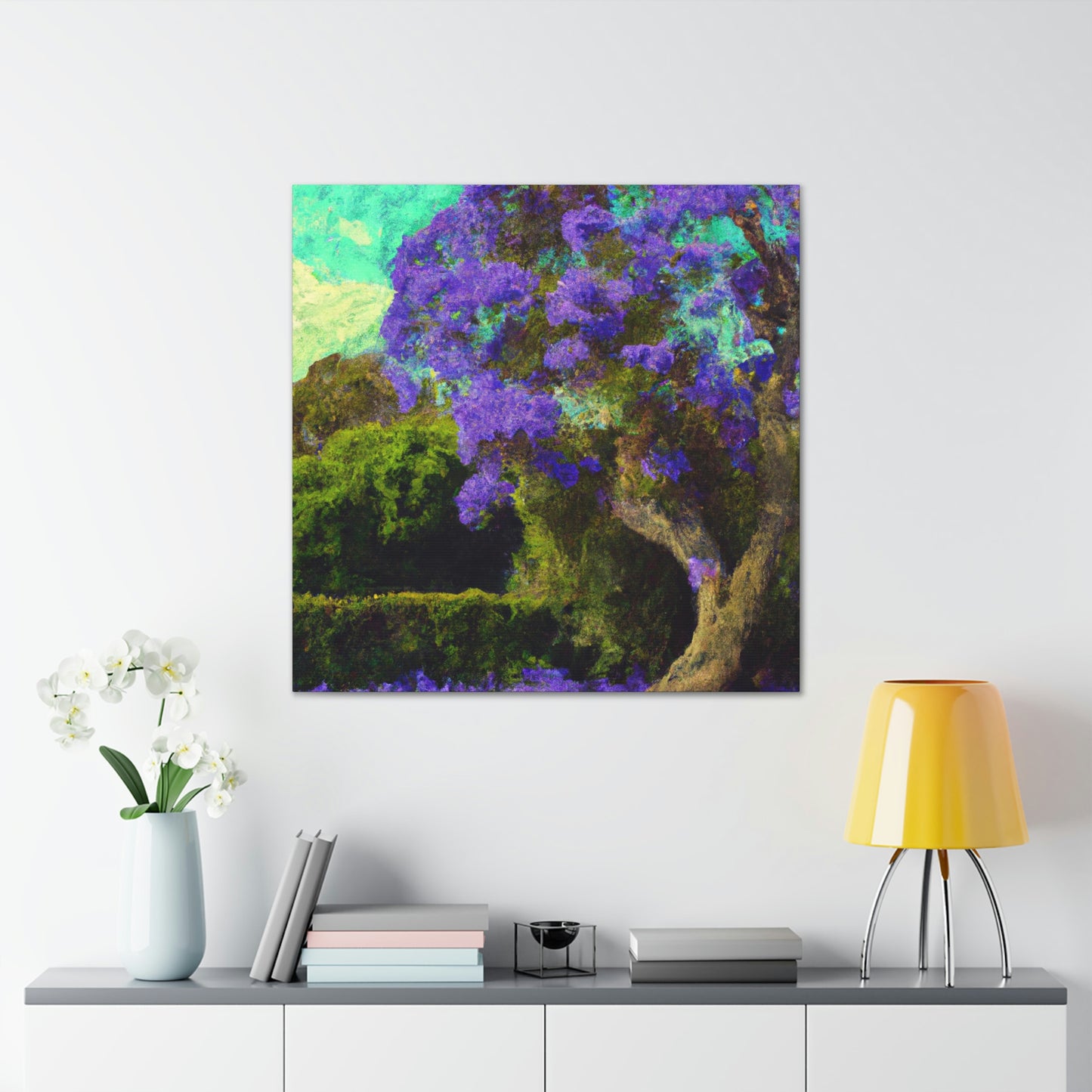 Jacaranda Dreams Surreal - Canvas