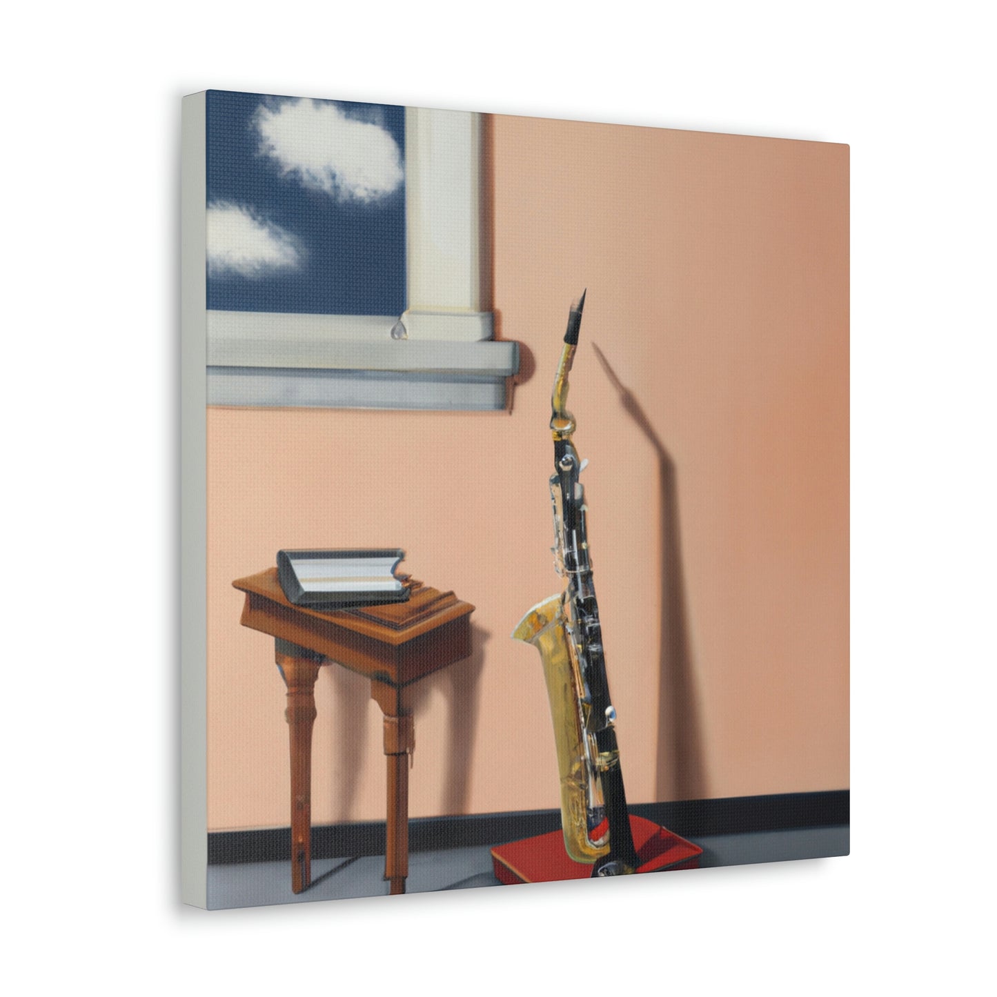 "Clarinet in Simplicity" - Canvas