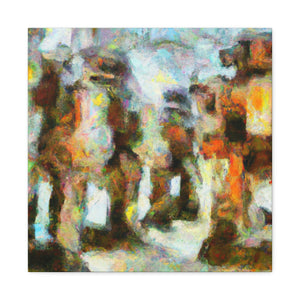 Robots of Impressionism - Canvas