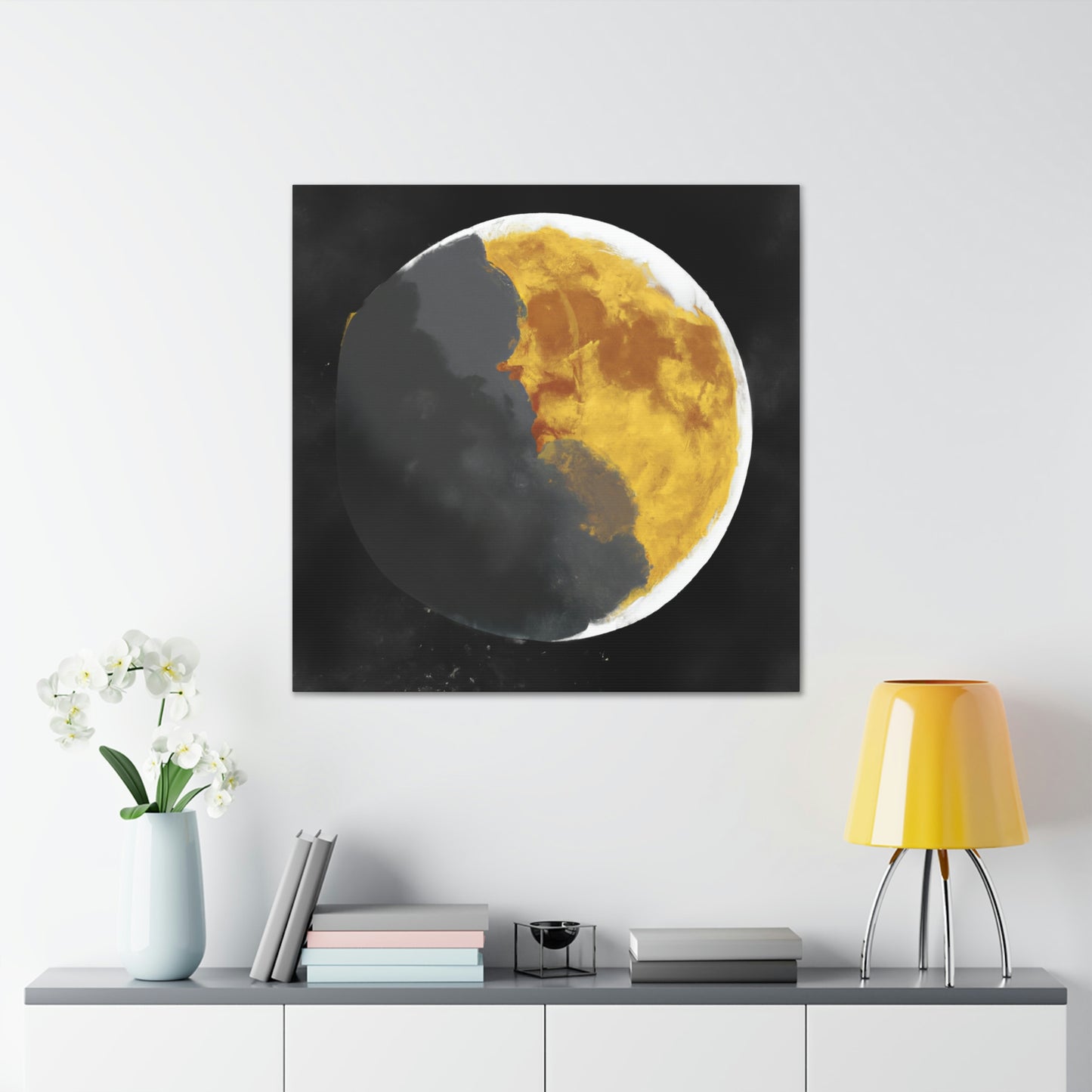 Lunar Night Enchantment - Canvas