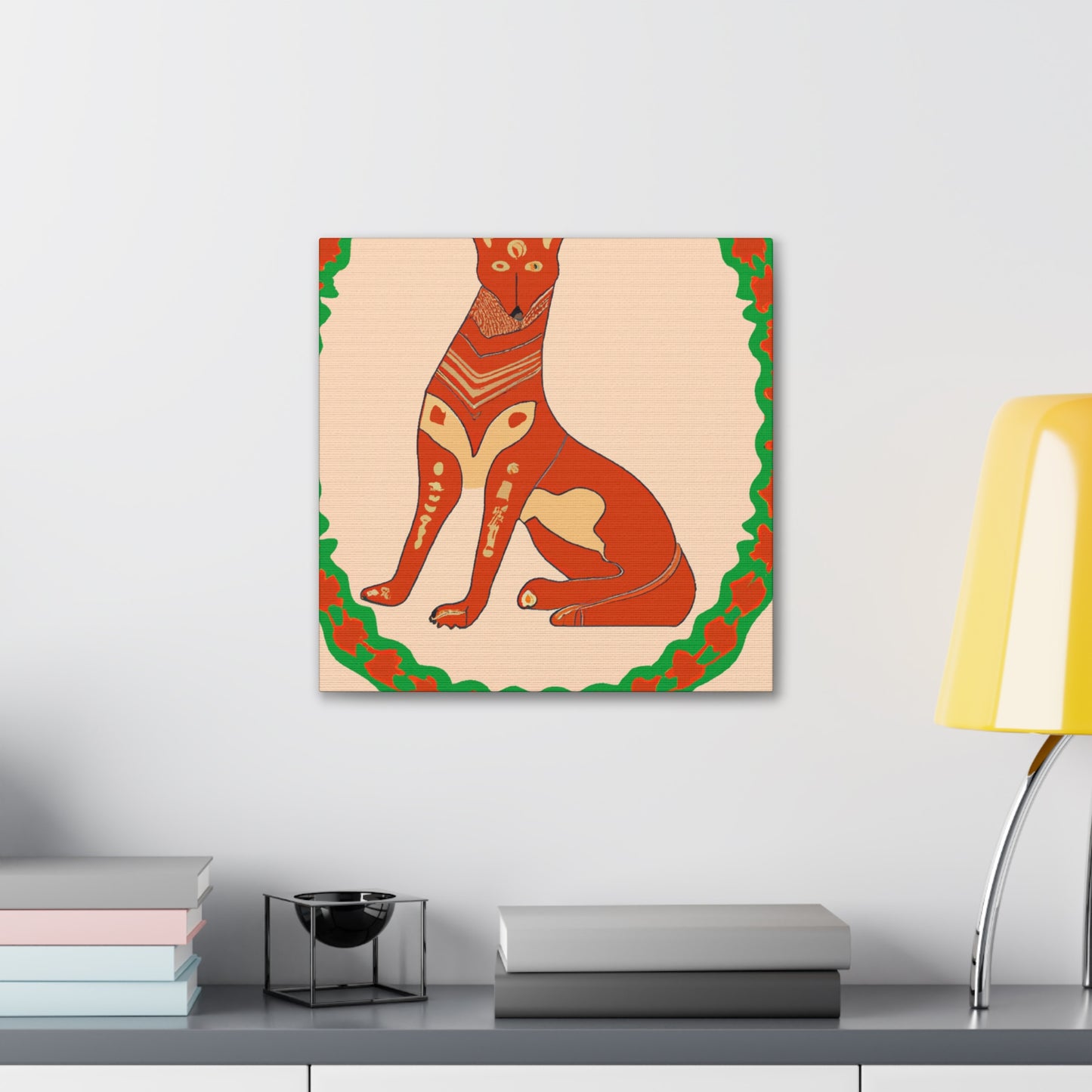 "Dhole Reflected Opulence" - Canvas