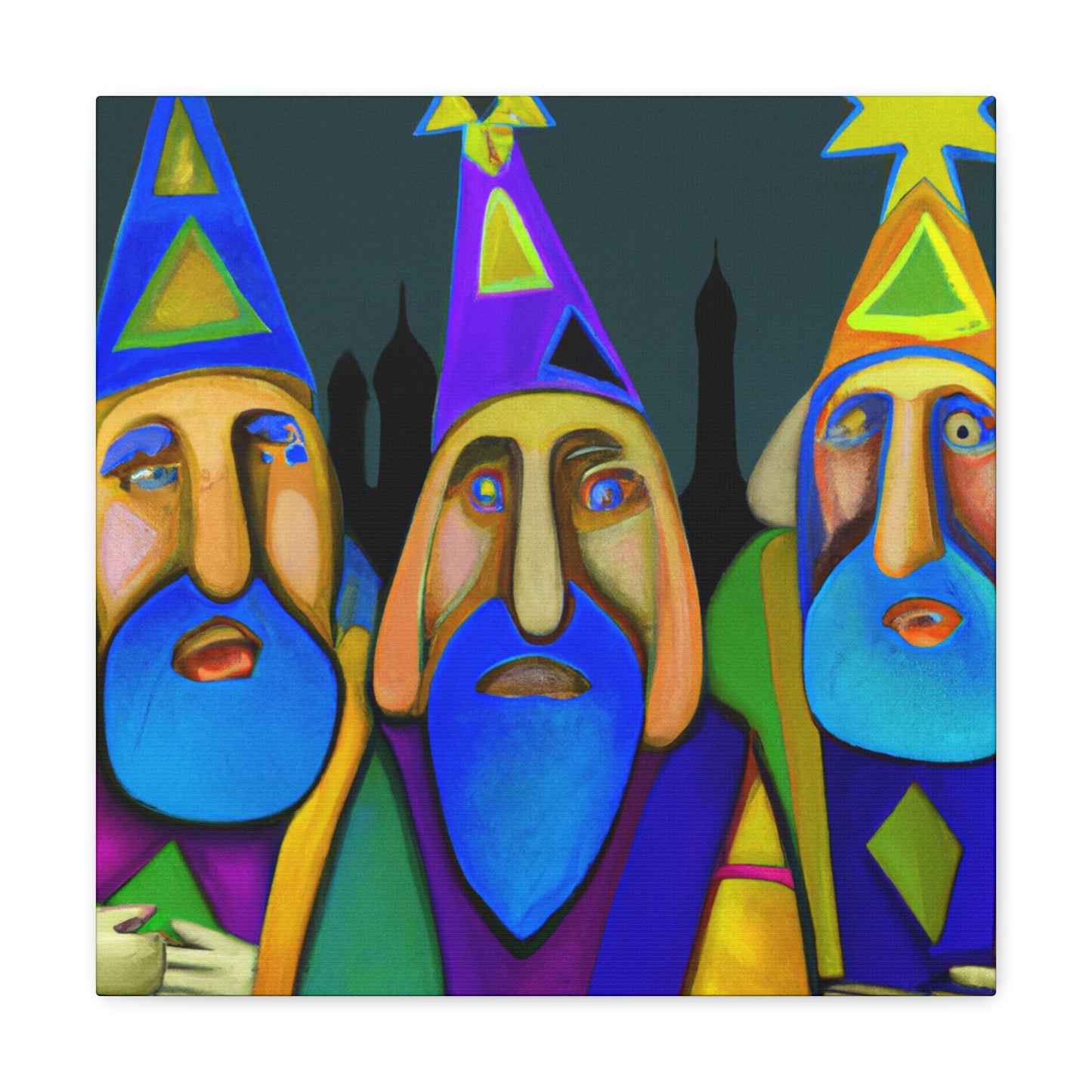 Wise Men of Gold - Canvas