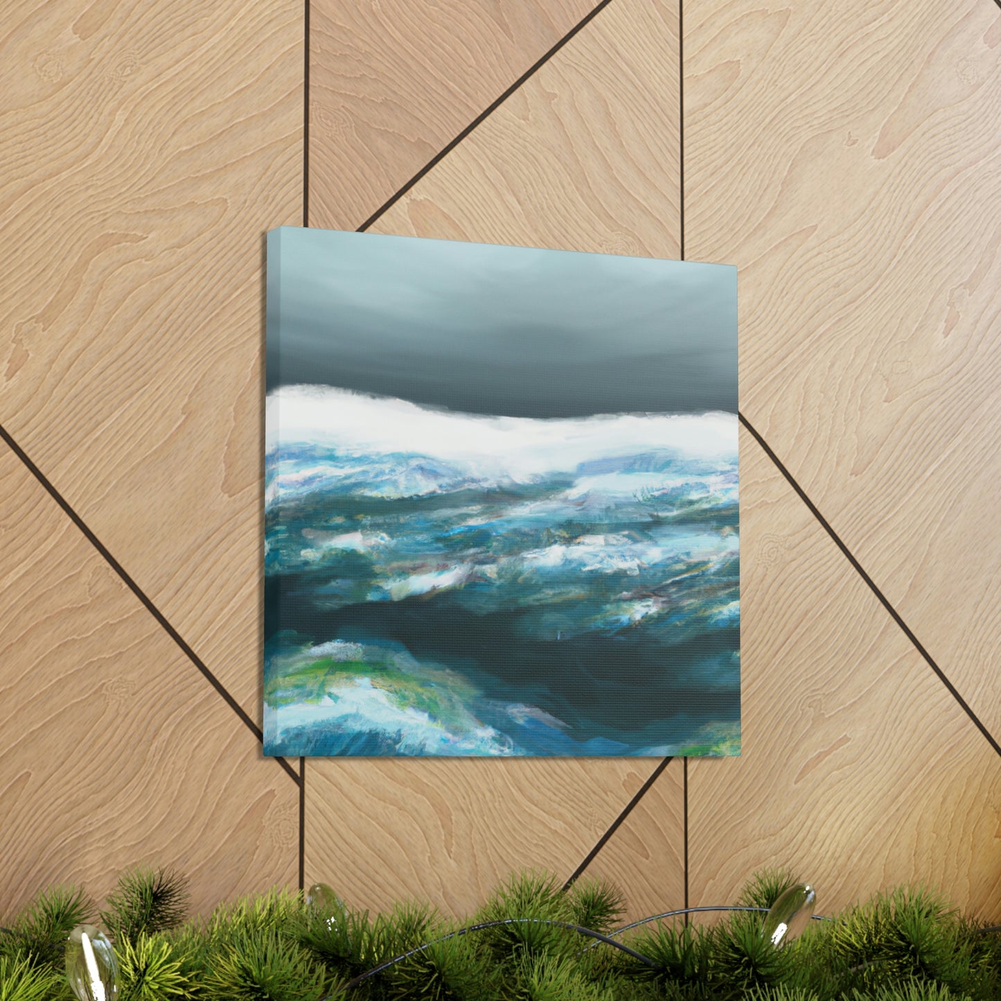 Deep Sea Reflections - Canvas