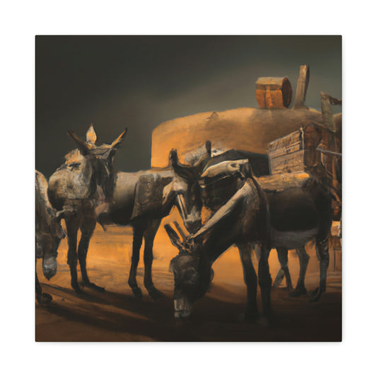 "The Mule Incarnate" - Canvas