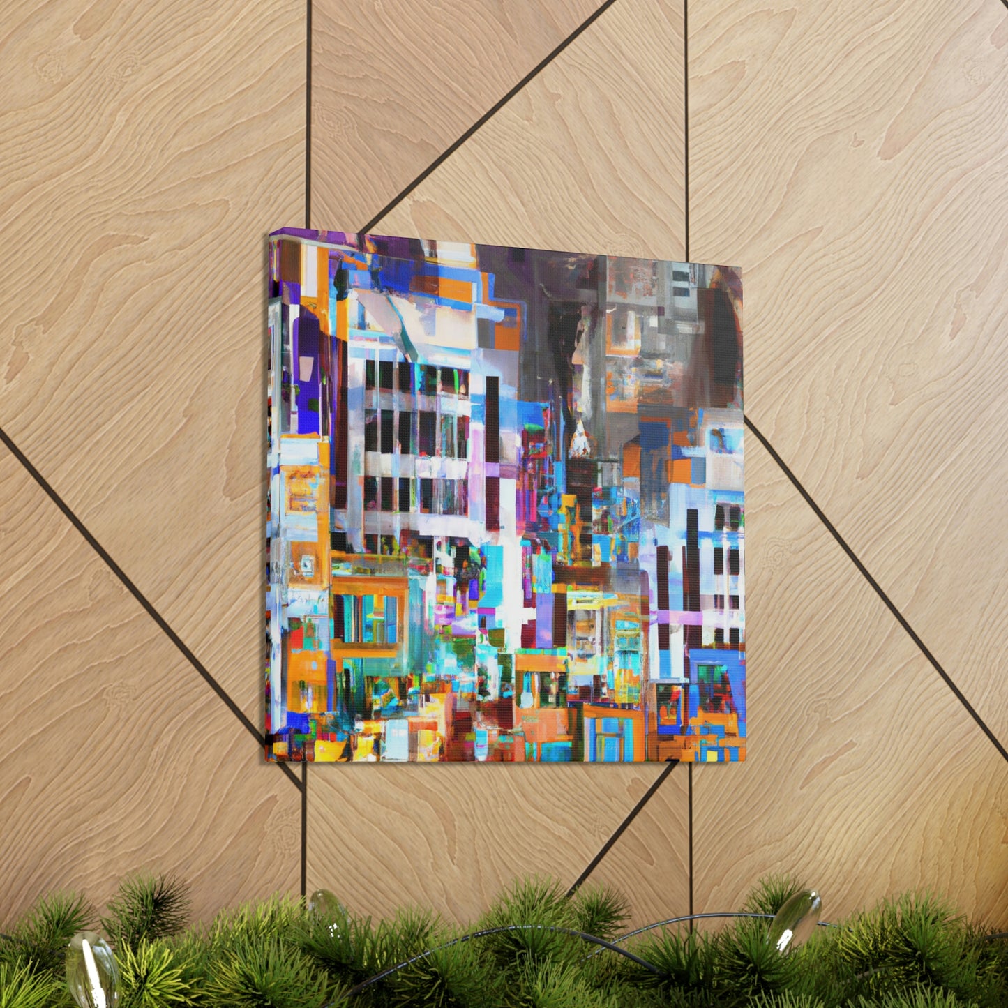 International Style Collage - Canvas