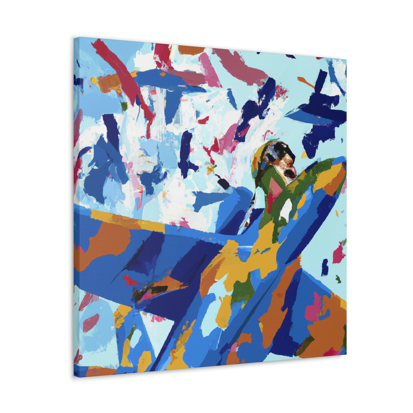 Aviator in Pop Art - Canvas