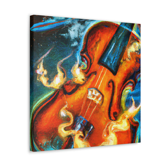 Violin's Surreal Strains - Canvas