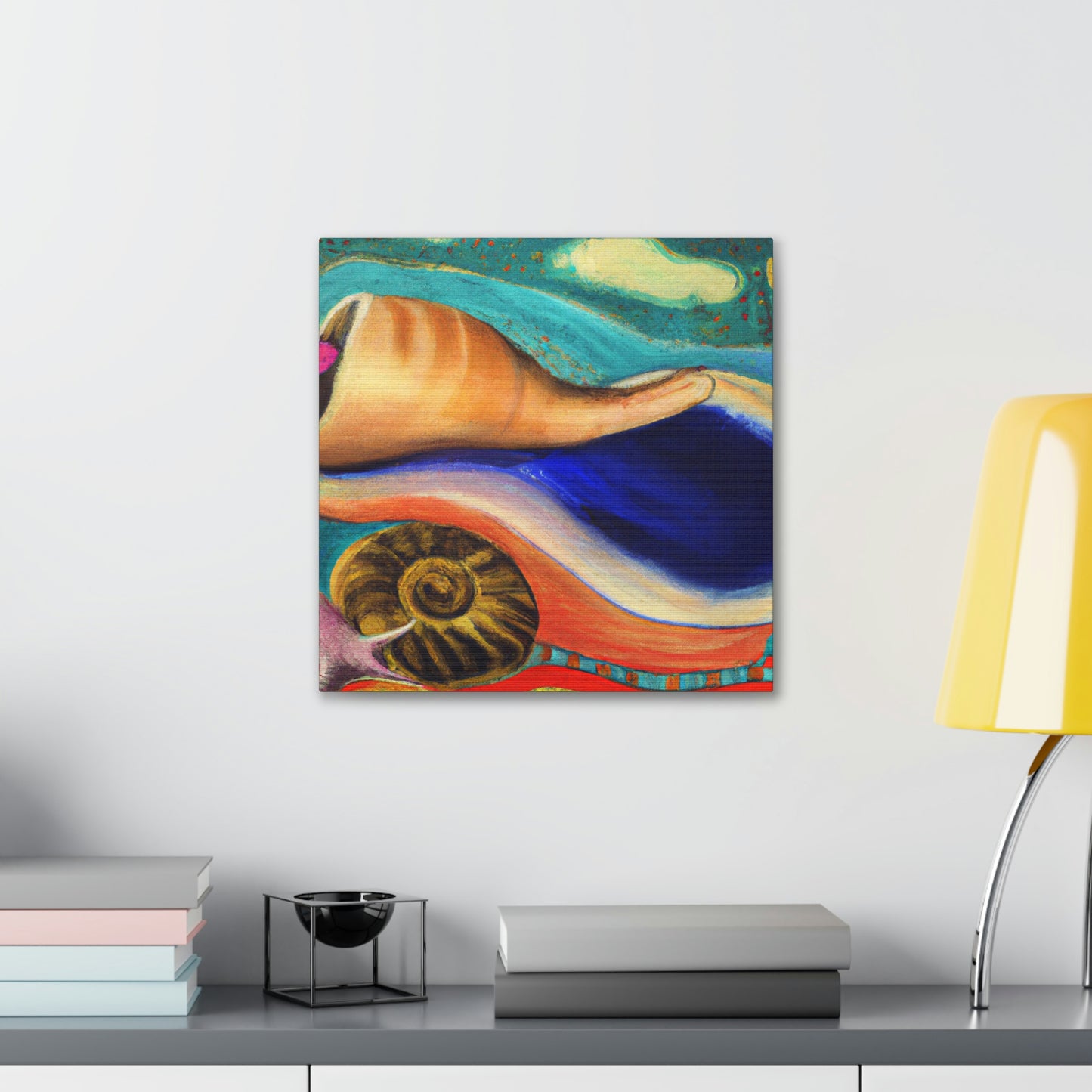 "Sea Shell Symphony" - Canvas