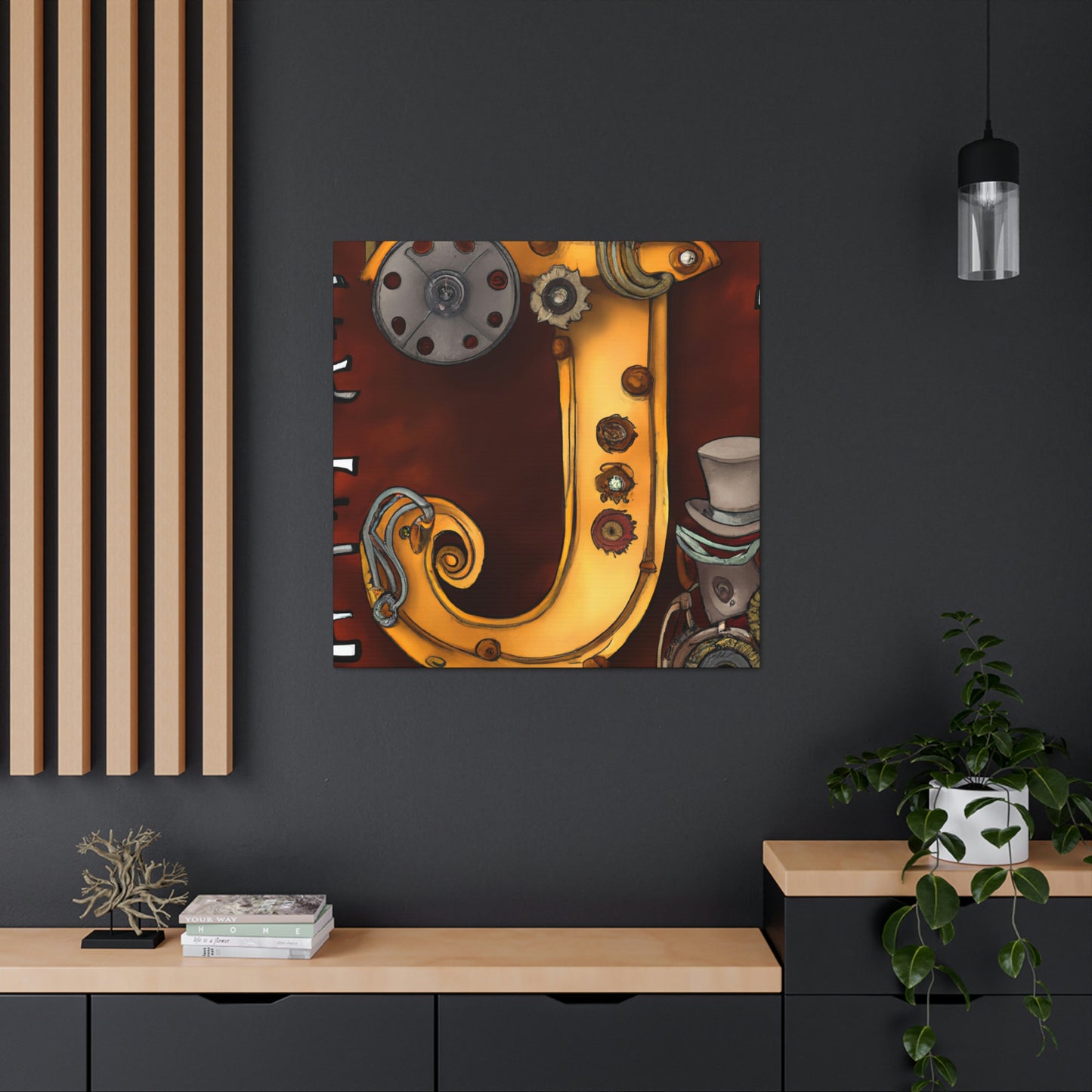 "Mechanical Clockwork Dreaming" - Canvas