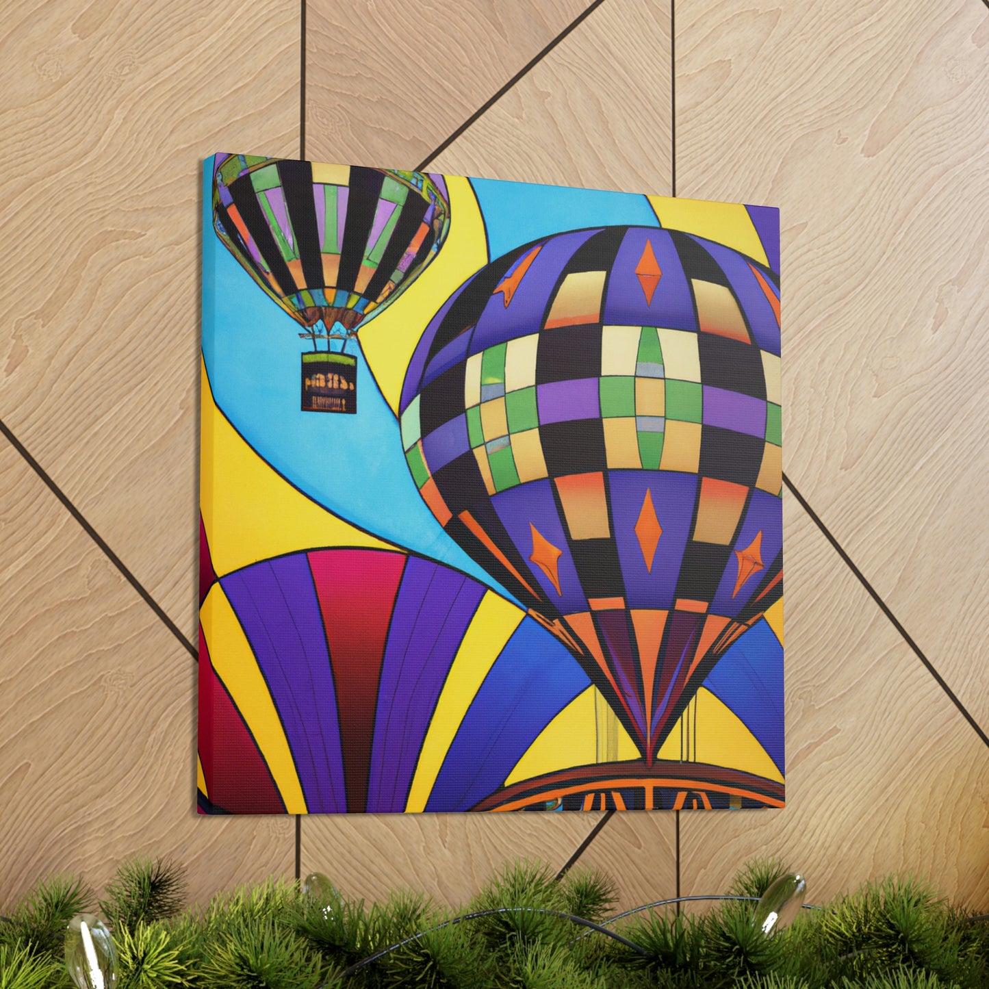 "Hot Air Adventures Await" - Canvas