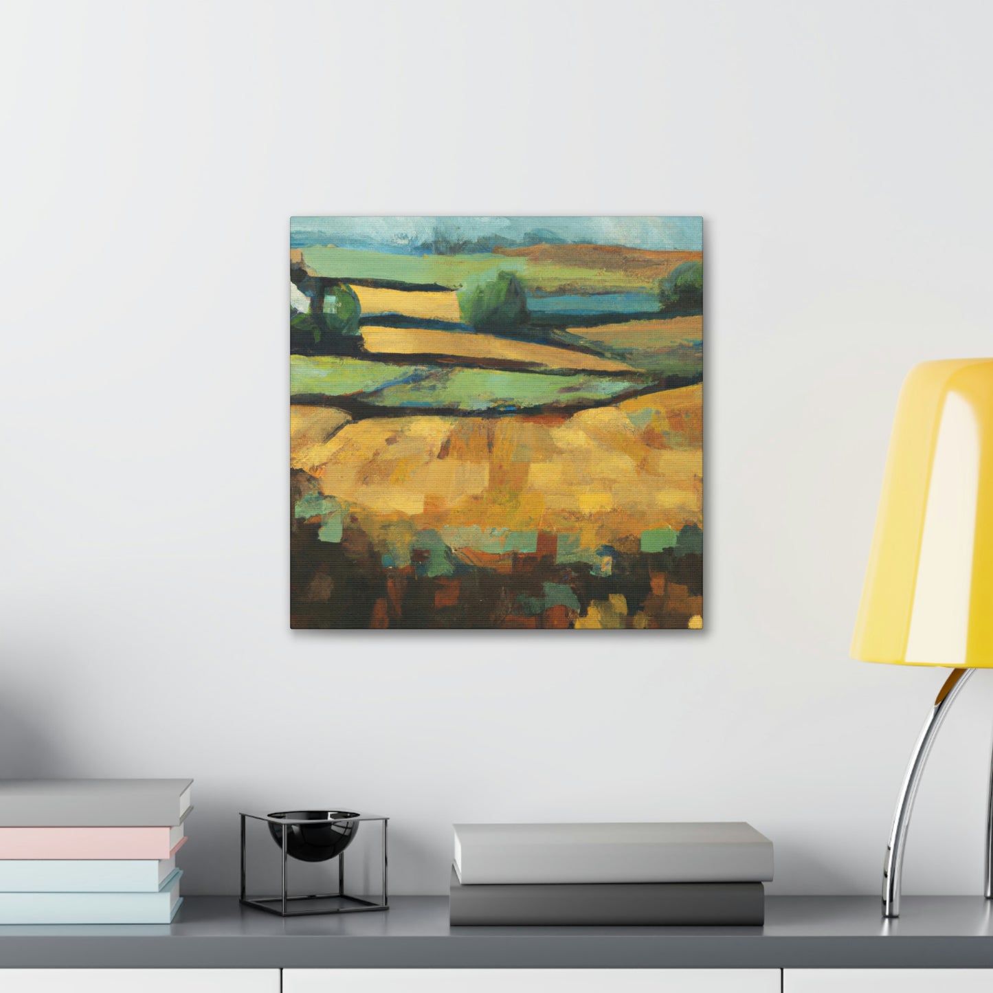 Harvesting Crop Fields - Canvas