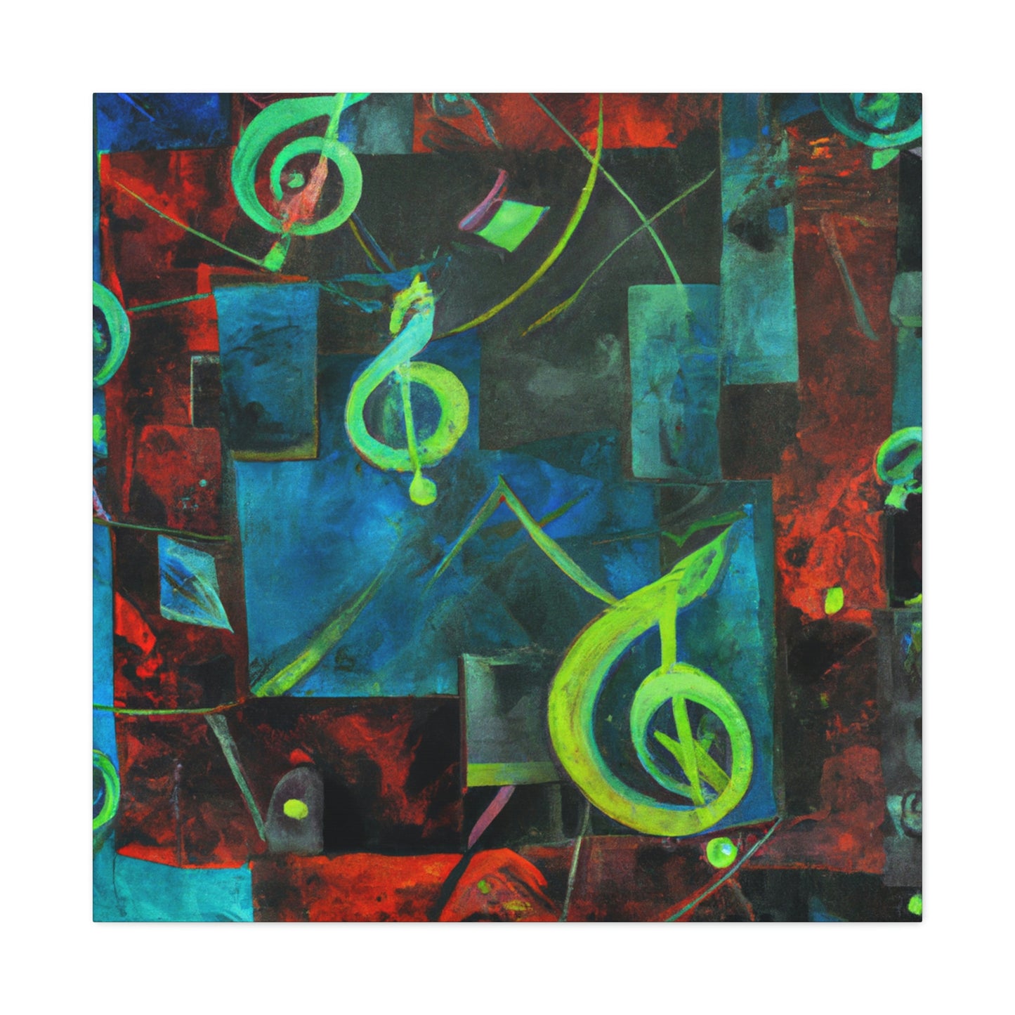 Music of Melody. - Canvas