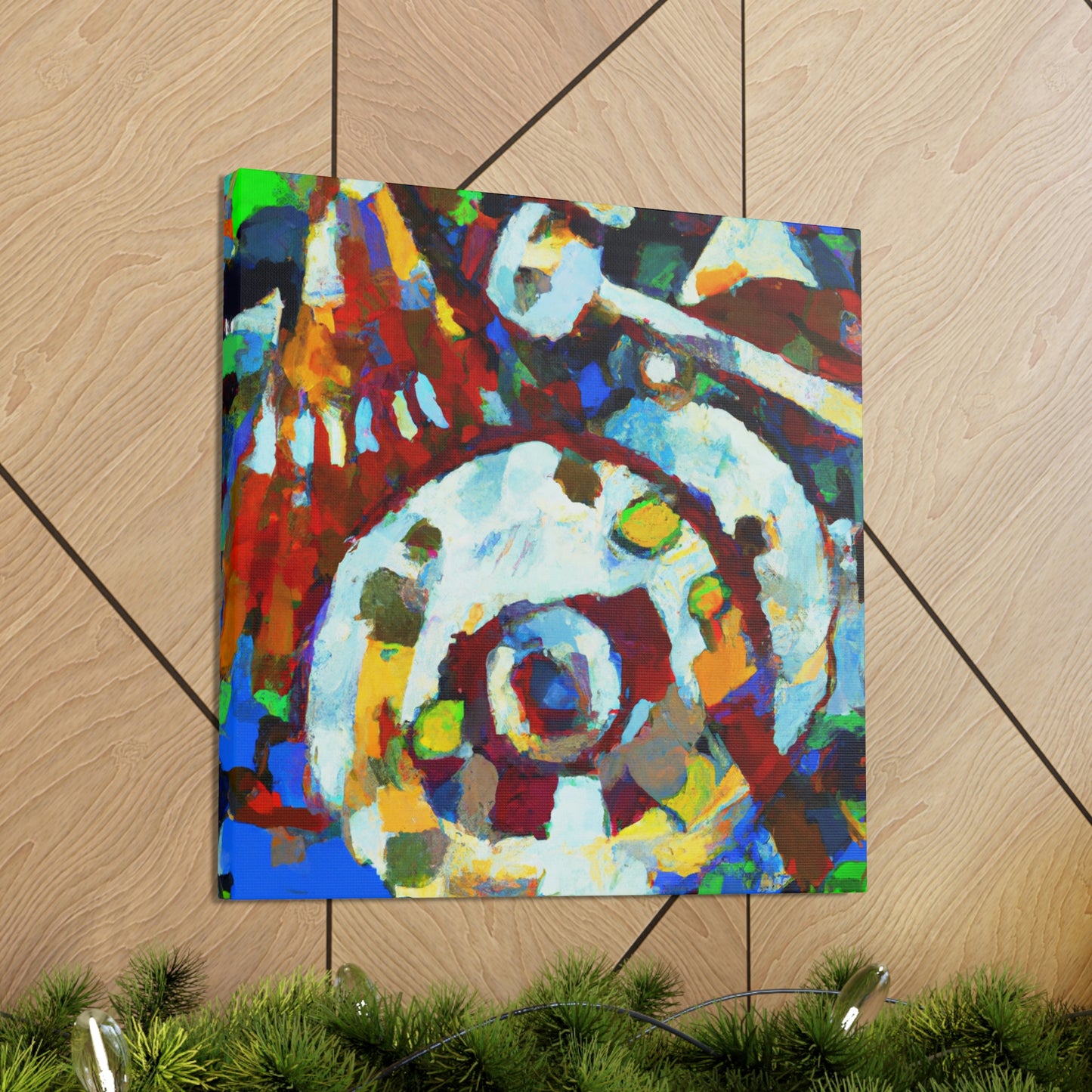 "Cymbals Sing Triumphantly" - Canvas