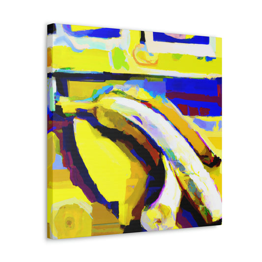 "Banana Burst of Color" - Canvas