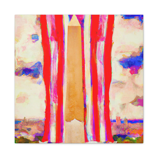 "Washington Monument Triumphant" - Canvas