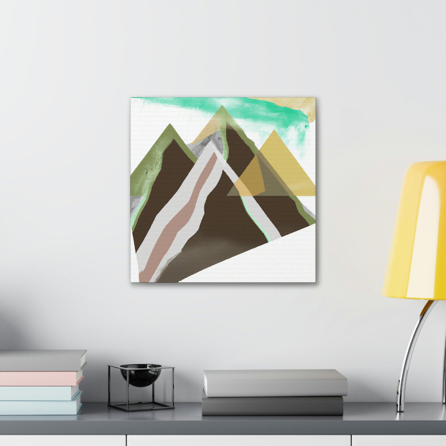 "Mountain Majesty Ablaze" - Canvas