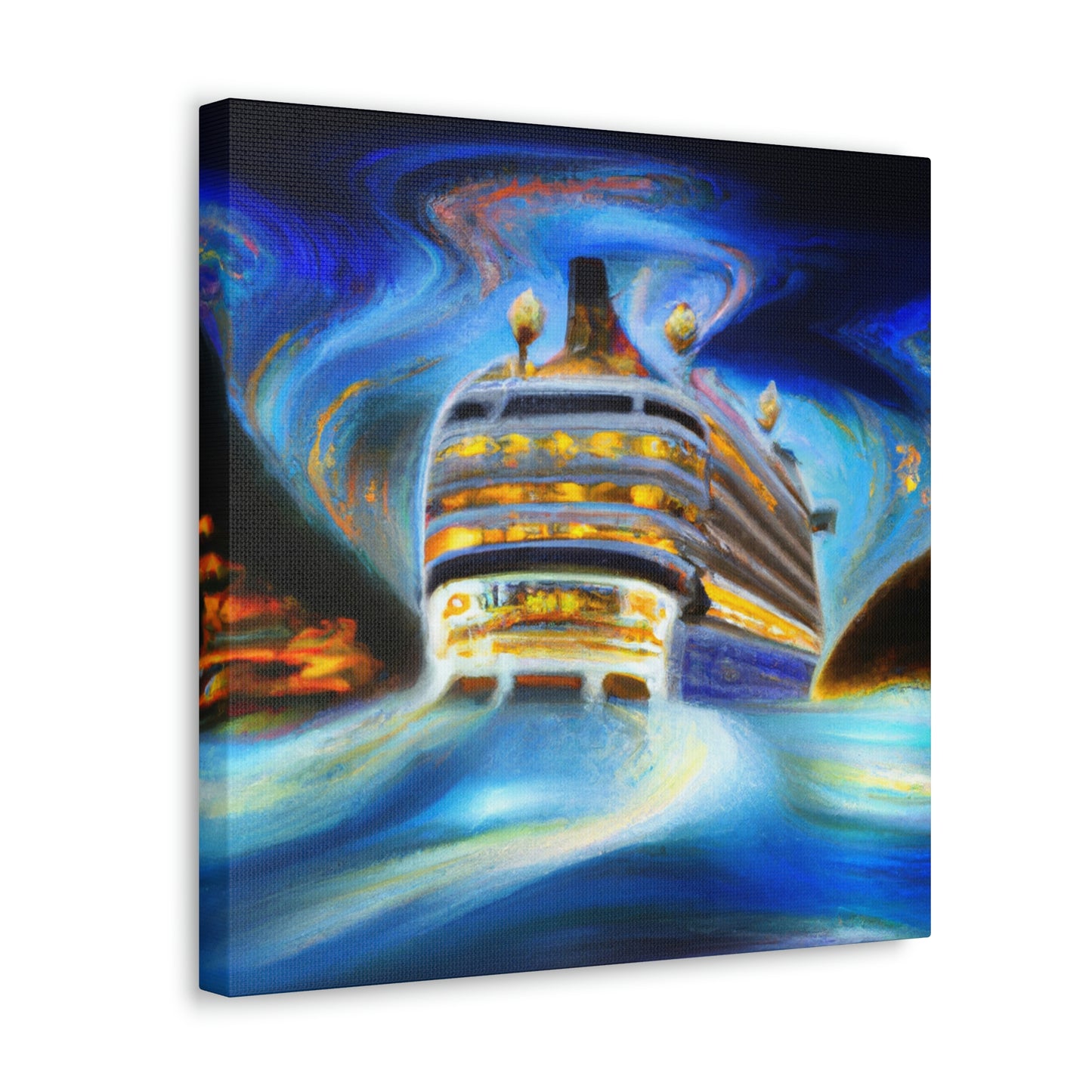 "Cruise Ship Surreality" - Canvas