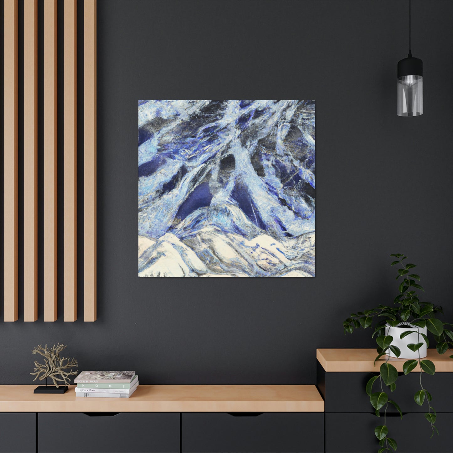 Icebergs of Majesty - Canvas