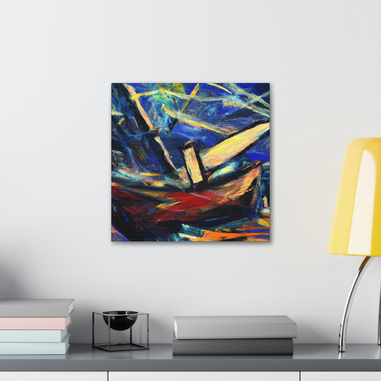 "Sailing Into the Sunset" - Canvas