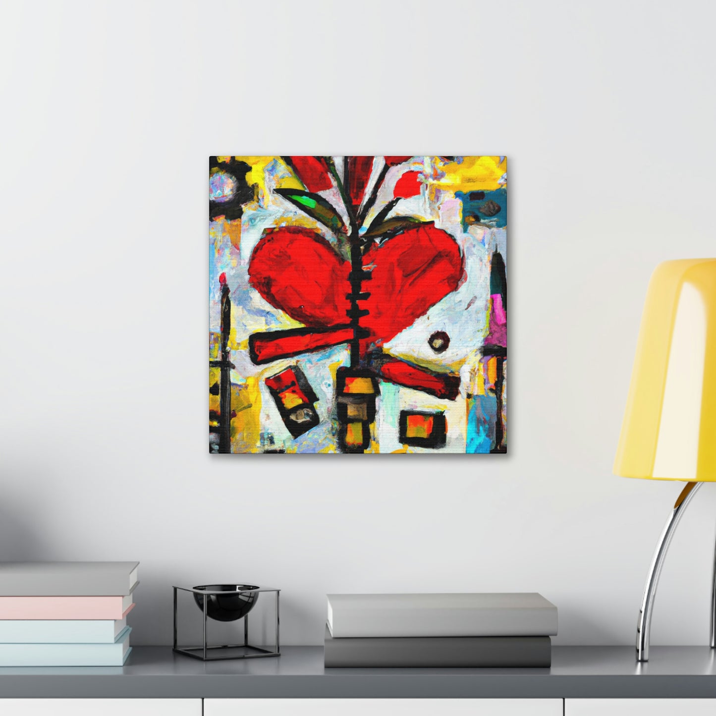 Love Bouquet Embrace - Canvas