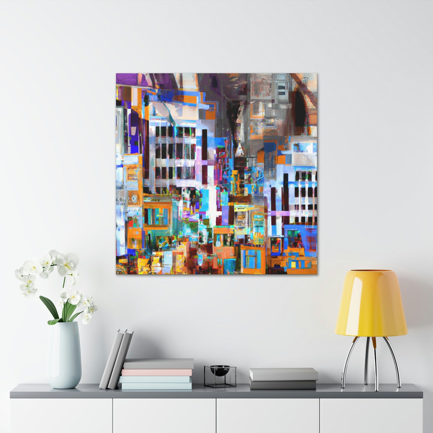 International Style Collage - Canvas