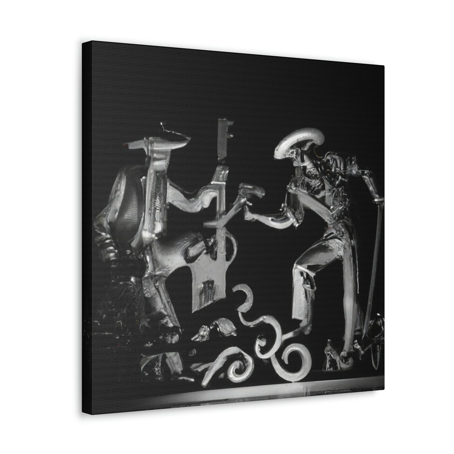 "Branding Fancy Ironwork" - Canvas