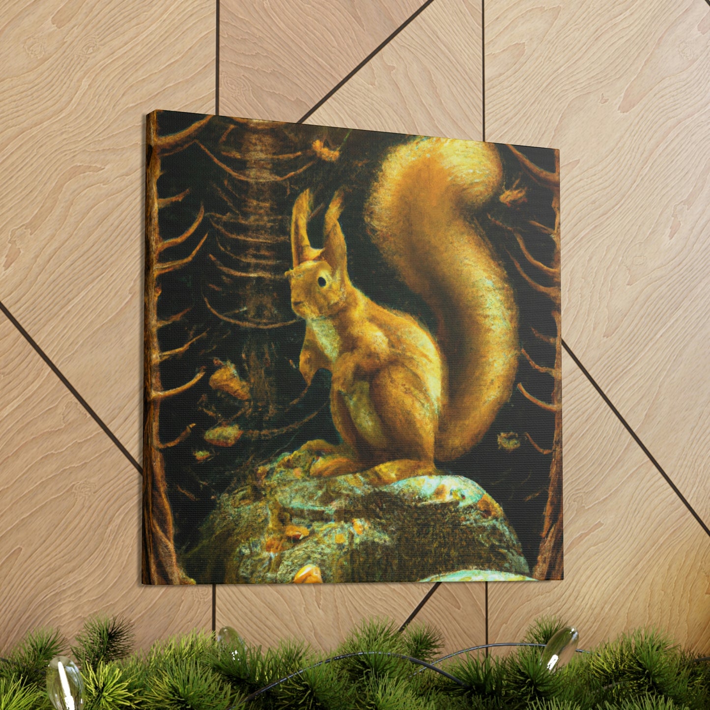 Squirrels in Splendor - Canvas