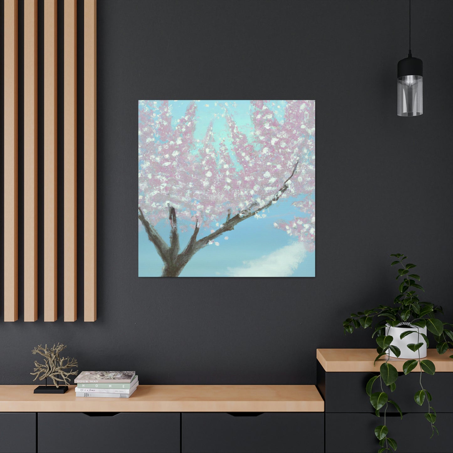 "Cherry Blossom Fantasia" - Canvas