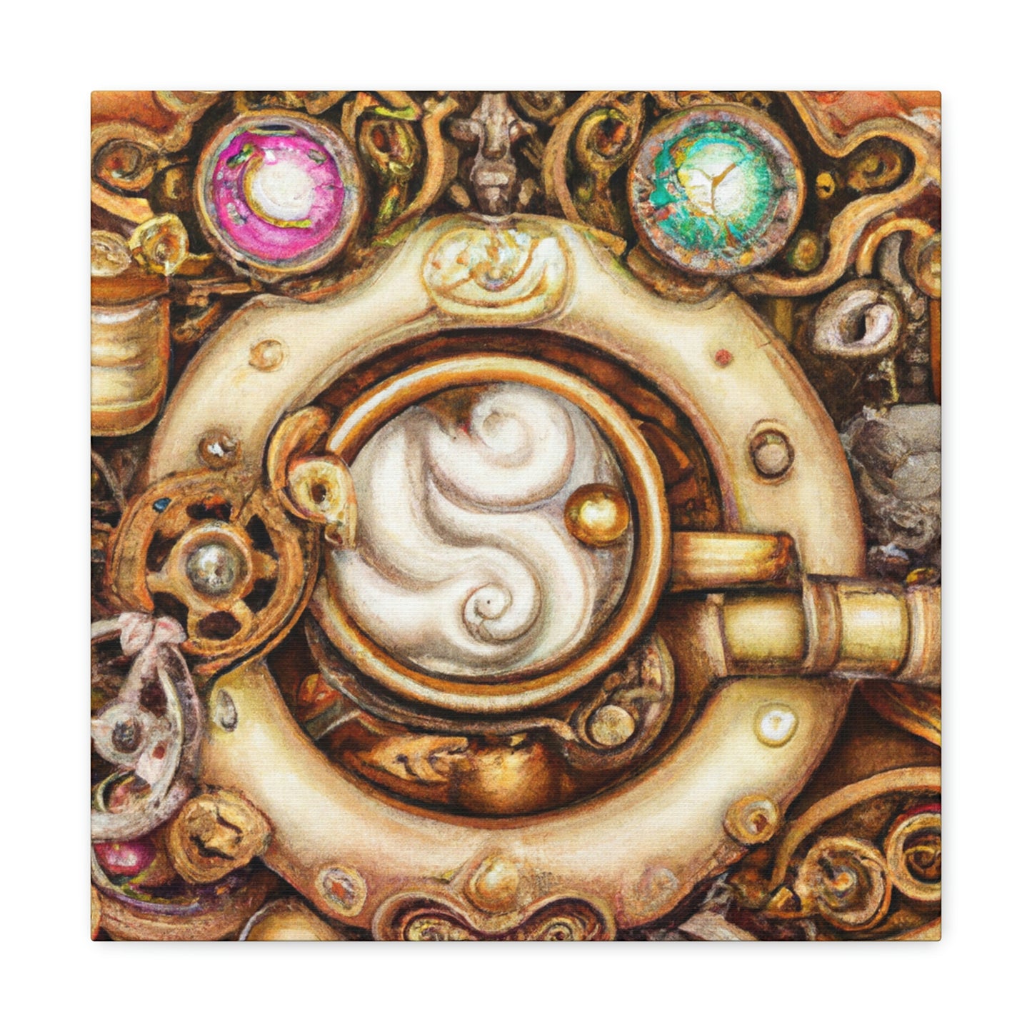 Cappuchino Steampunk Dream - Canvas