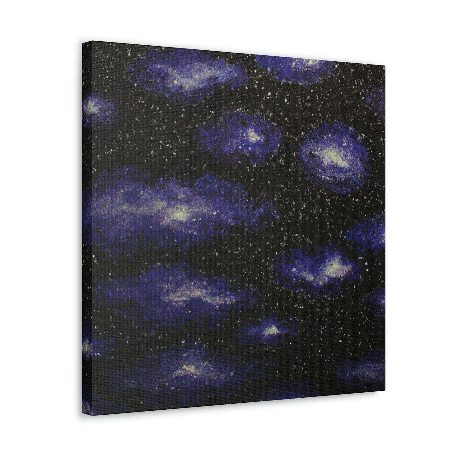 Nebula in Pointillism - Canvas