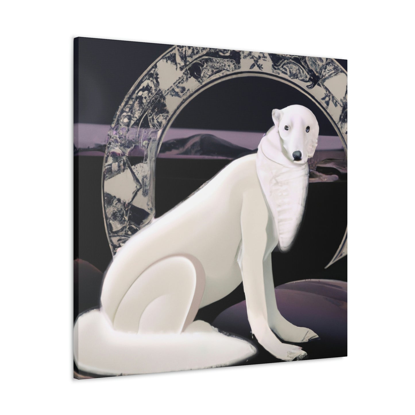 "Ermine In Echoes:1920" - Canvas