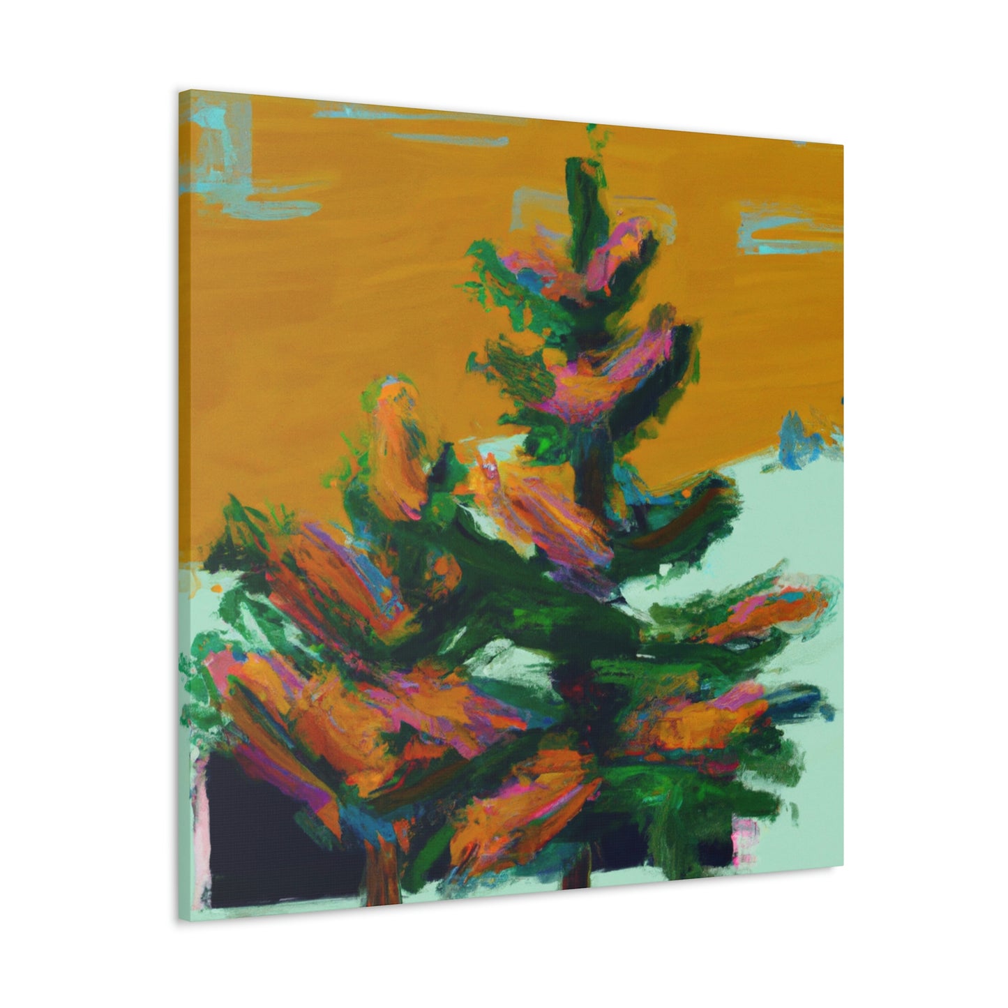 "Fir Tree Expressionism" - Canvas