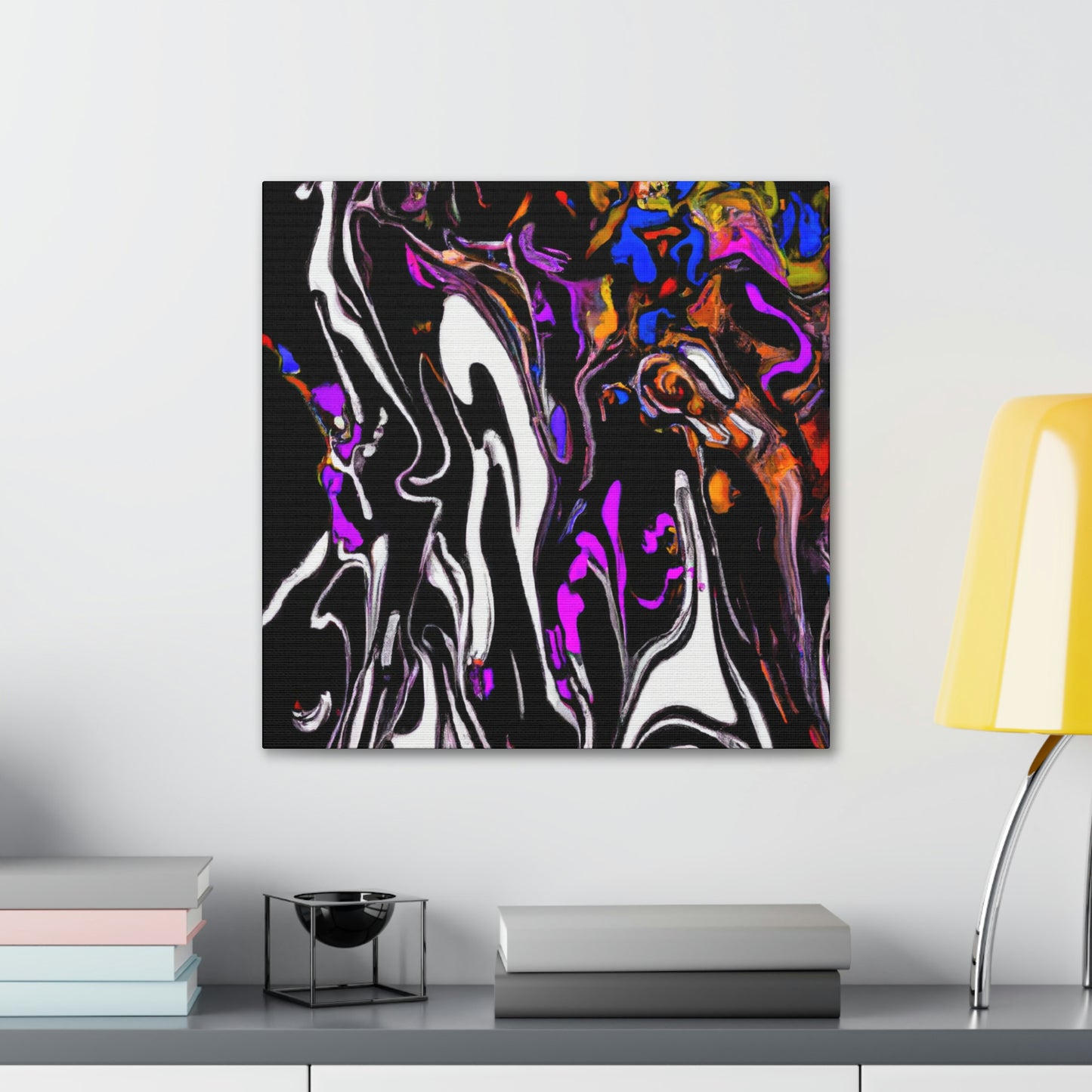 "Mystic Dusk Symphony" - Canvas