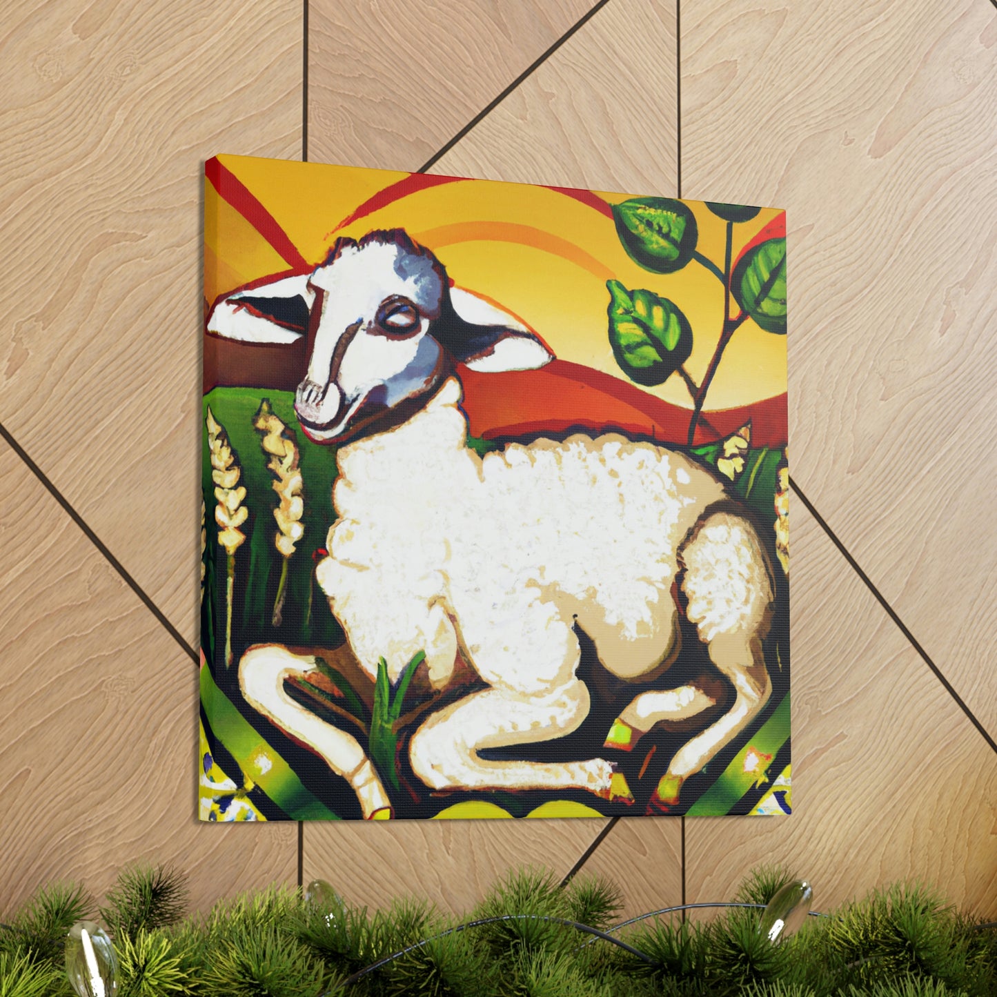 Lamb of Enchantment - Canvas