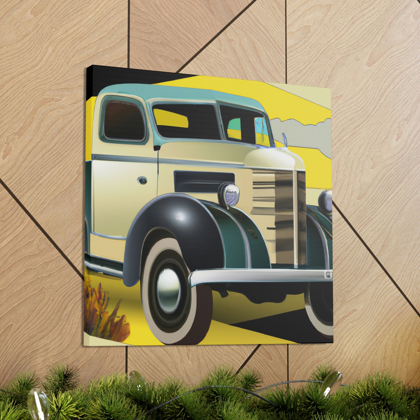 "Dusty Pickup Jubilee" - Canvas