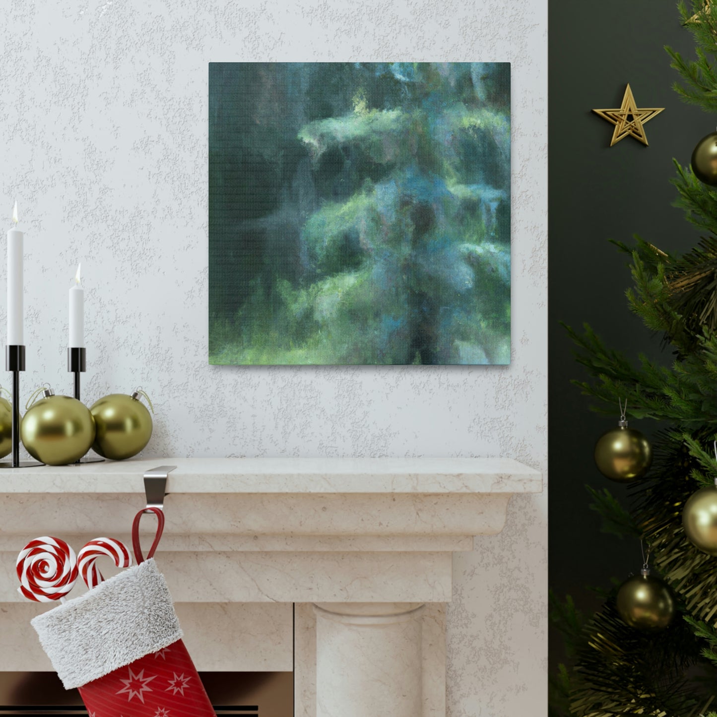 Spruce in Abstraction - Canvas