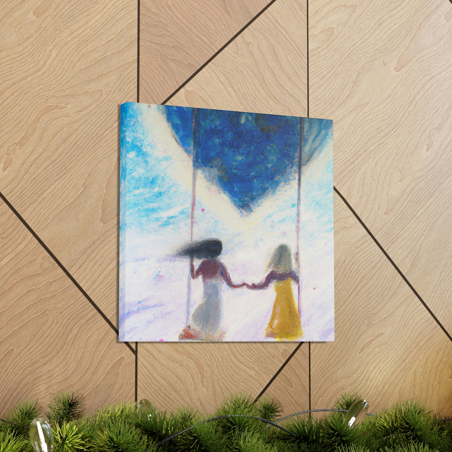 Love Swing Dreamscape - Canvas