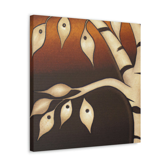 "Beech Tree Glistening Jazz" - Canvas